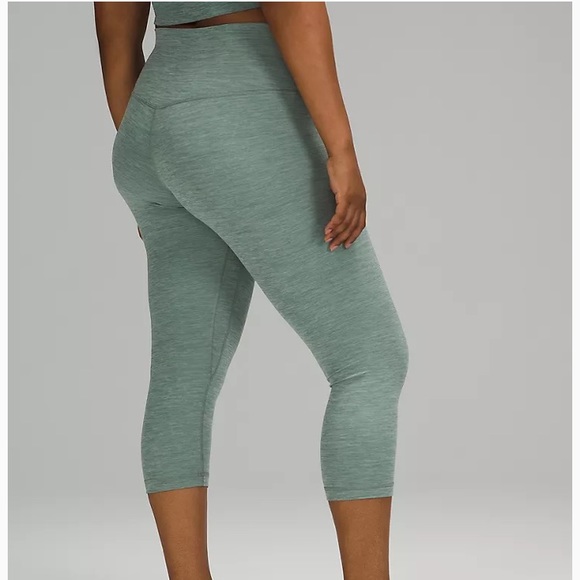 lululemon athletica Pants - NWT ⭐️ Align HR Crop 21” - Heather Teal - size 16